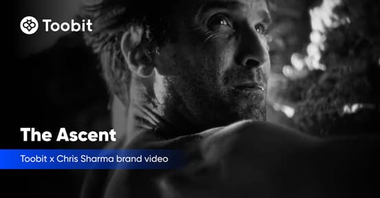 رونمایی صرافی Toobit از ویدئوی جدید «صعود» با Chris Sharma