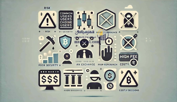 اشتباهات رایج کاربران ایرانی در انتخاب صرافی