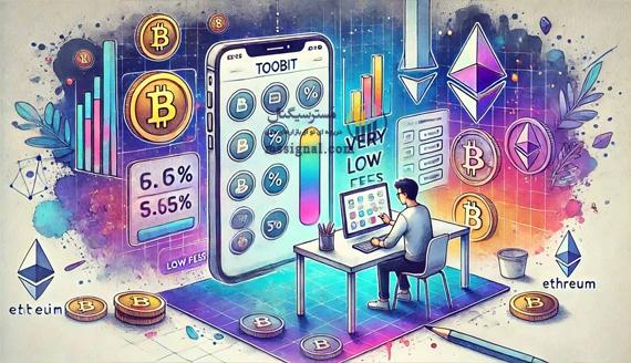 Toobit : بهترین اپ جدید با کارمزد بسیار پایین