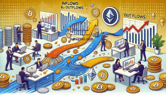 تاثیر واقعی جریان ورودی و خروجی بر روندهای بزرگ قیمت