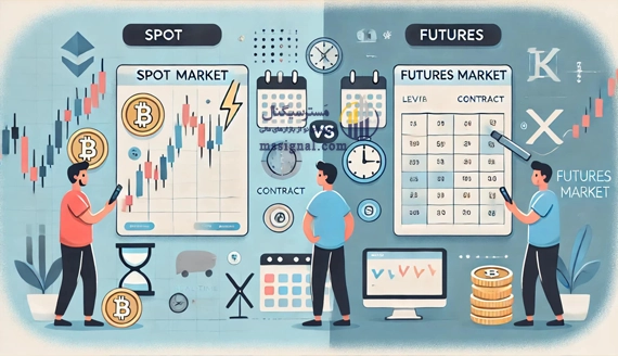 تفاوت بازار اسپات و فیوچرز