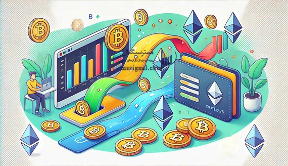 جریان ورودی و خروجی در صرافی های ارز دیجیتال چیست؟