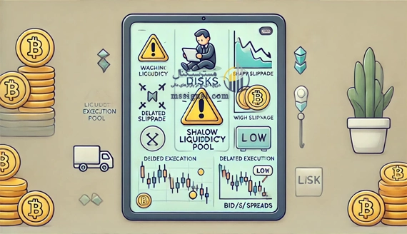 خطرات لیکوییدیتی پایین در صرافی ها