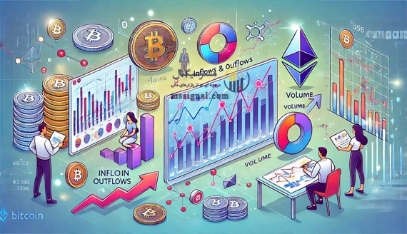 شاخص های مهم برای تحلیل جریان ورودی و خروجی در صرافی های ارز دیجیتال