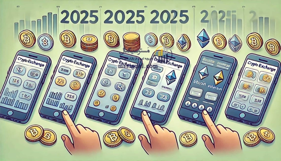مقایسه سریع بهترین اپلیکیشن های صرافی ارز دیجیتال در سال 2025