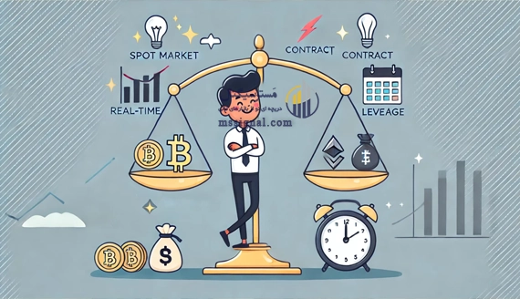 نتیجه گیری در مورد تفاوت بازار اسپات و فیوچرز