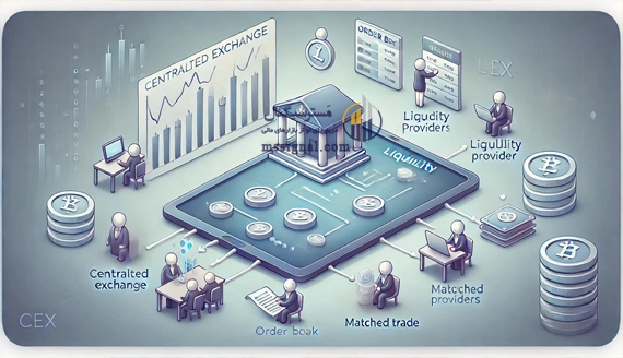 نحوه تامین لیکوییدیتی در صرافی های متمرکز (CEX)