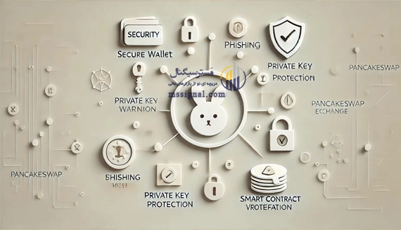 نکات امنیتی مهم برای کار با صرافی پنکیک سواپ 